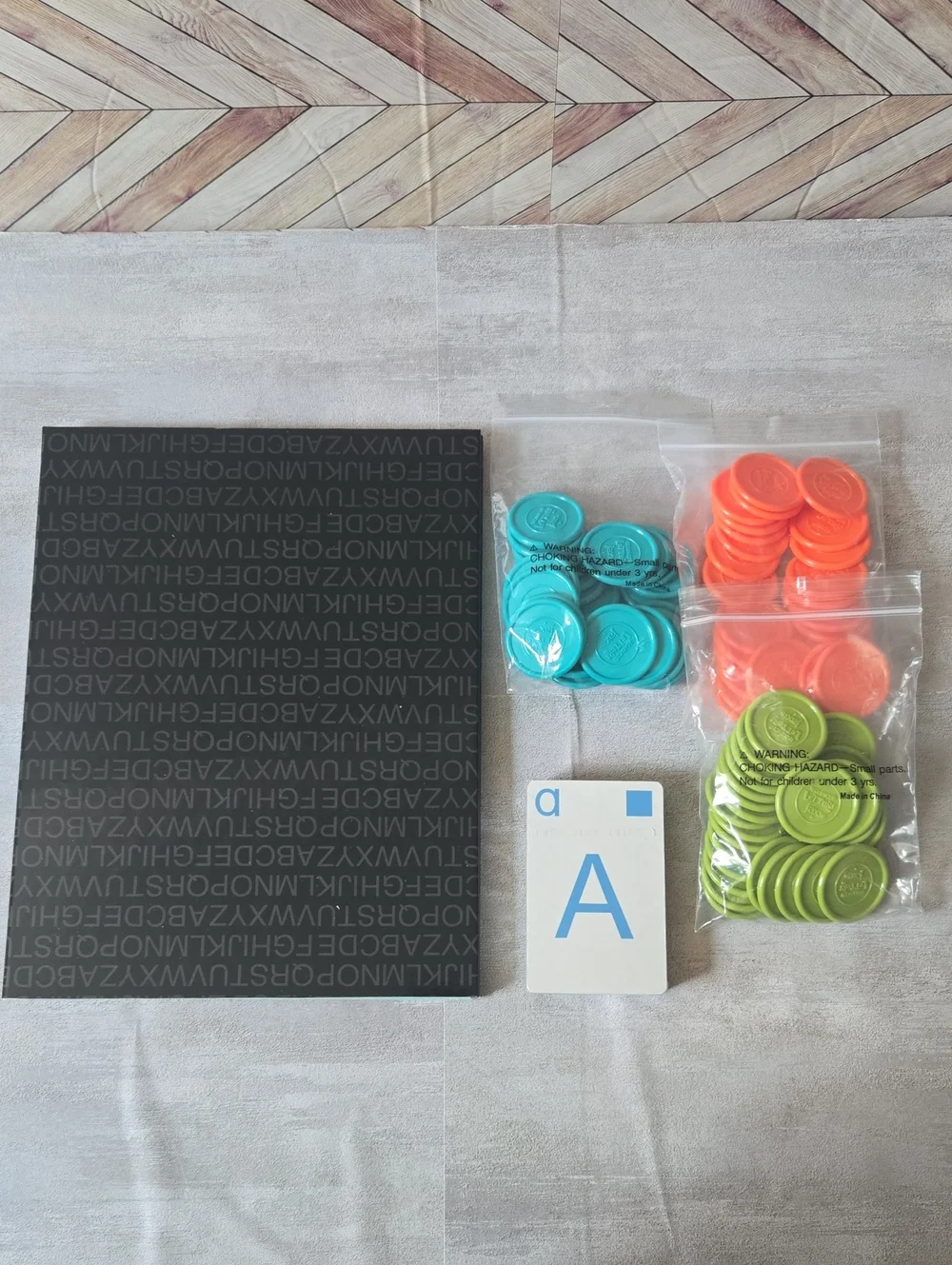 SEQUENCE Letters by Jax - Educational Board Game - Learn Alphabet from A to Z